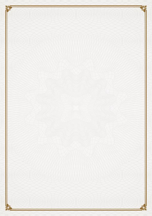 certificate of completion​ portrait